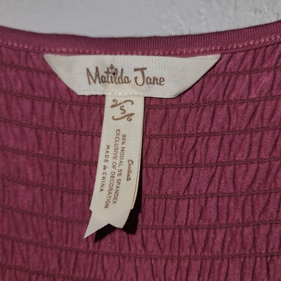 Matilda Jane Good Days Smock Style Dress with Butterfly Sleeves - Picture 6 of 6